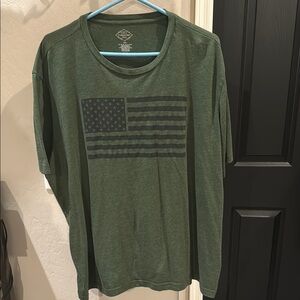 St. John's Bay Olive Flag Tee